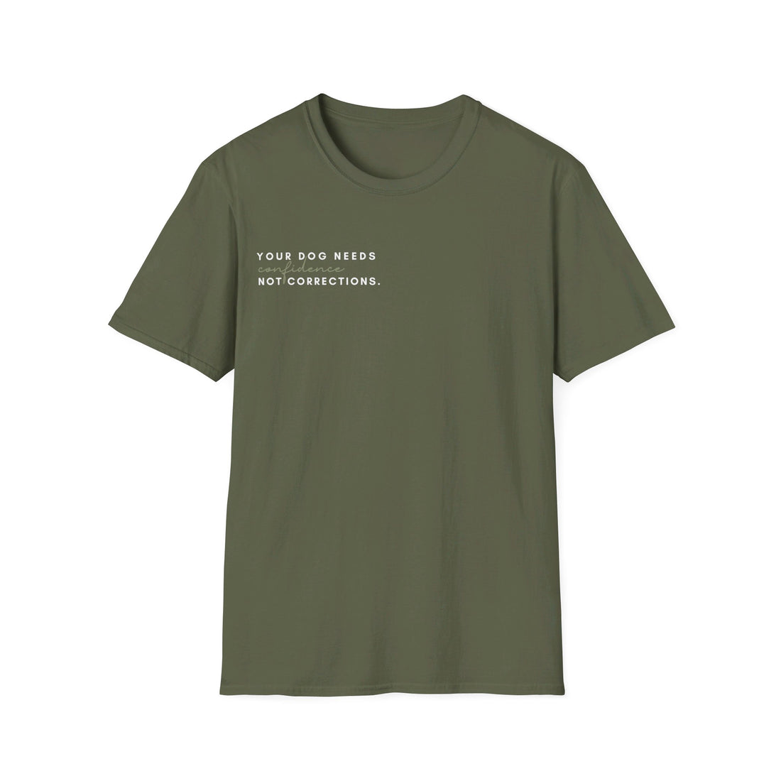 Confidence Over Corrections - Tee