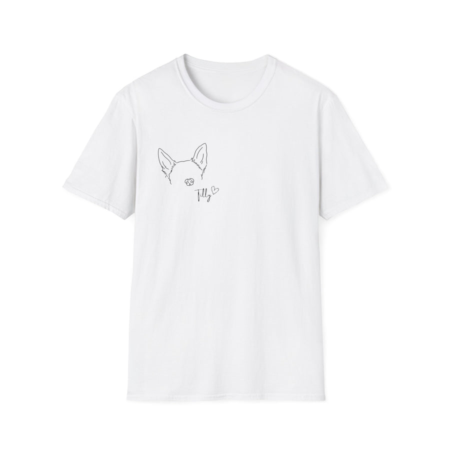 'Custom Dog Ears & Nose' Tee