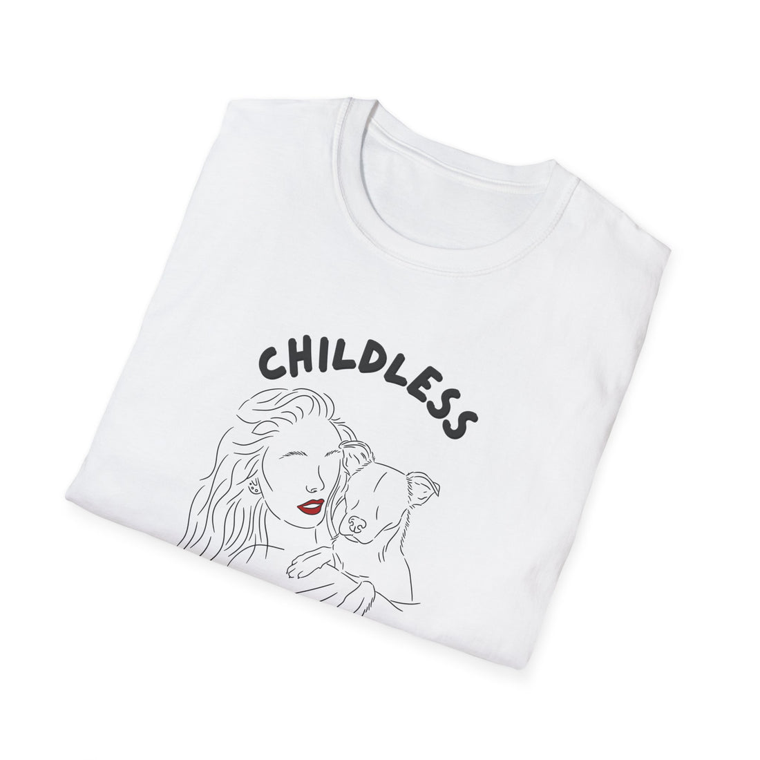 Childless Crazy Dog Lady Tee