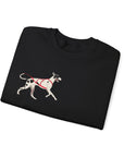 CUSTOM LIMITED EDITION - sledding jumper + digital drawing for print