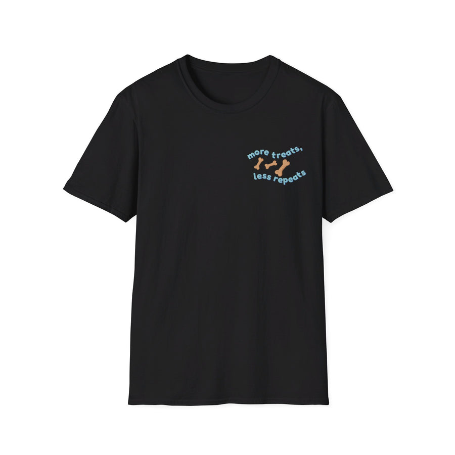 More Treats, Less Repeats Blue Version - Tee