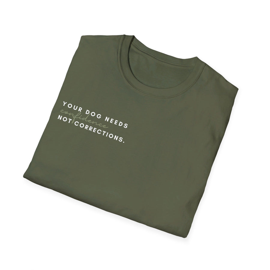 Confidence Over Corrections - Tee