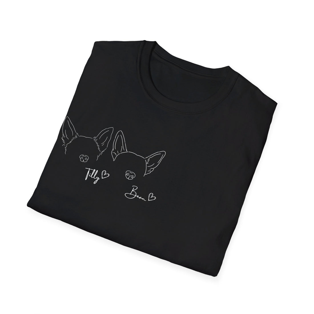 2 Dogs 'Custom Dog Ears & Nose' Tee