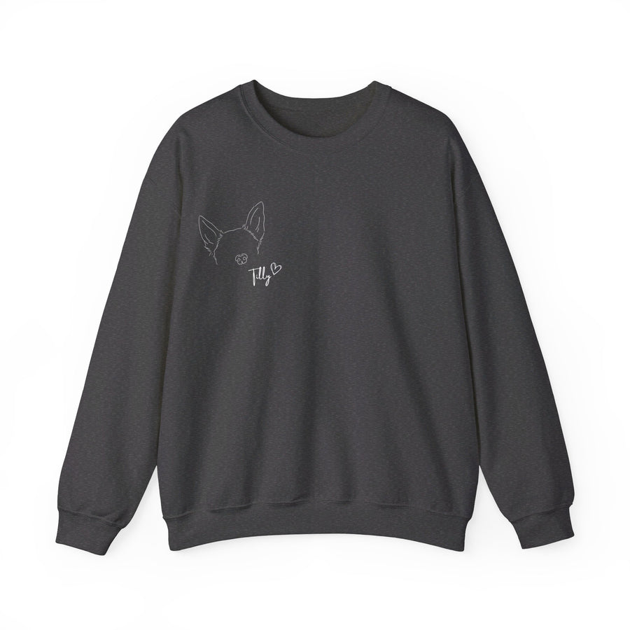 'Custom Drawing Dog Ears' Jumper