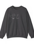 'Custom Drawing Dog Ears' Jumper (2 Dogs)