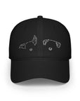 Dog Ears on a cap (two dogs) - Baseball Cap