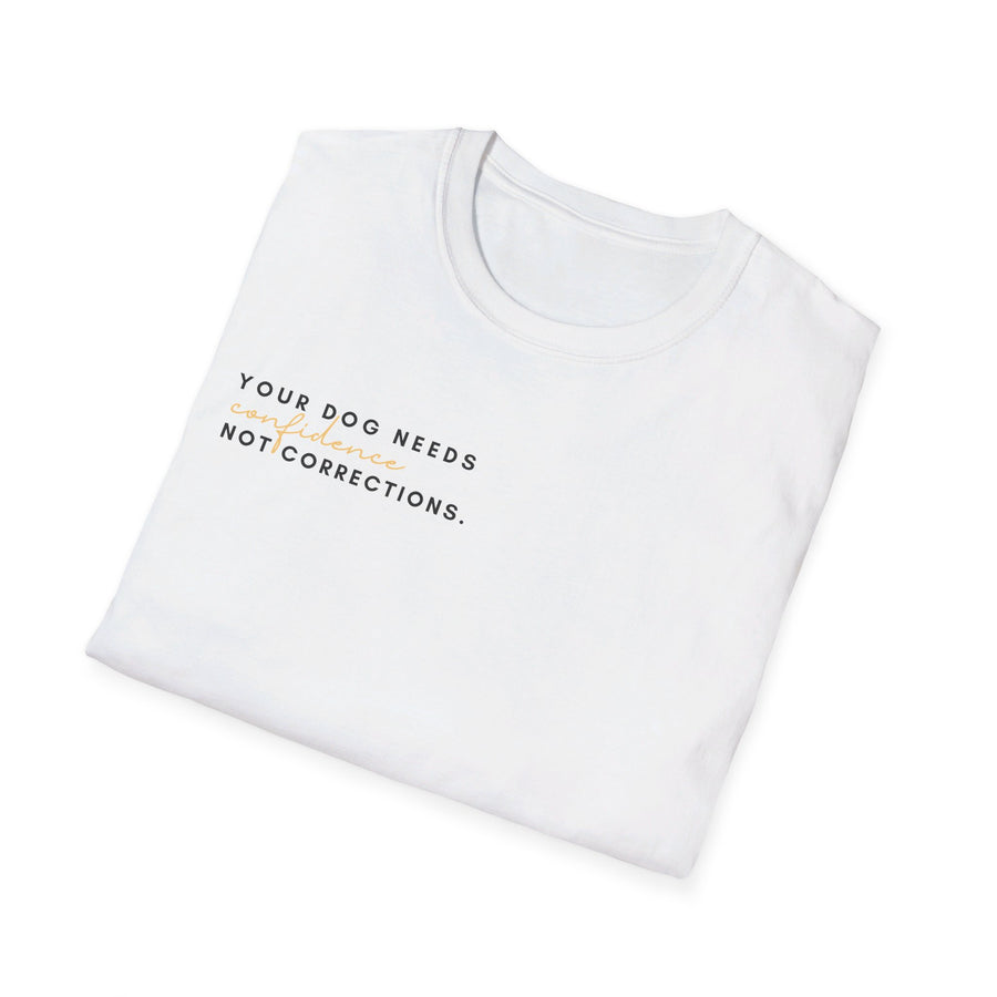 Confidence Over Corrections - Tee