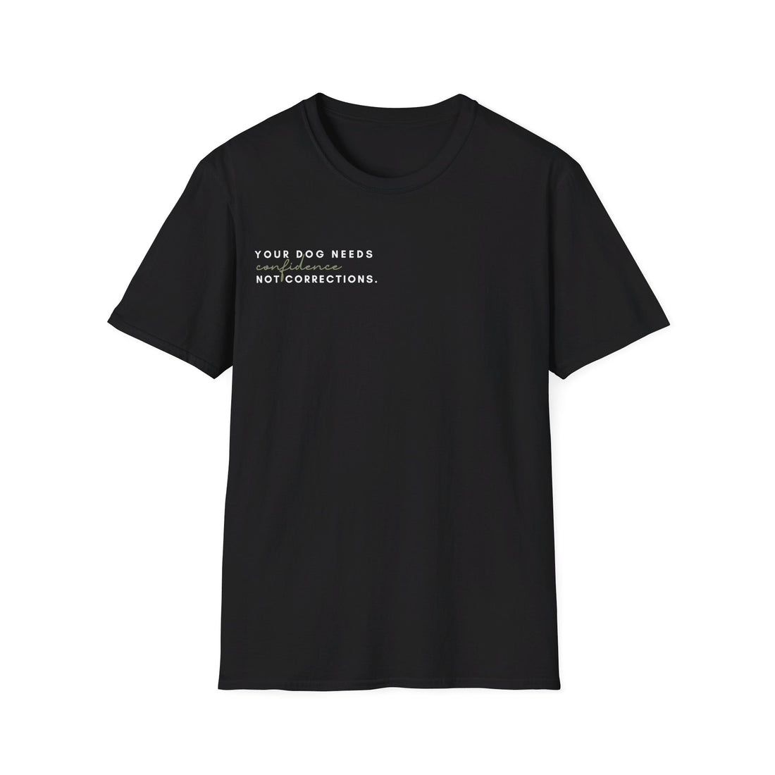 Confidence Over Corrections - Tee