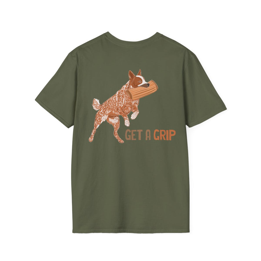 GET A GRIP RED HEELER - Tee