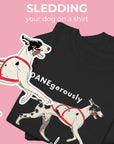 CUSTOM LIMITED EDITION SLEDDING - Tee + digital drawing for print