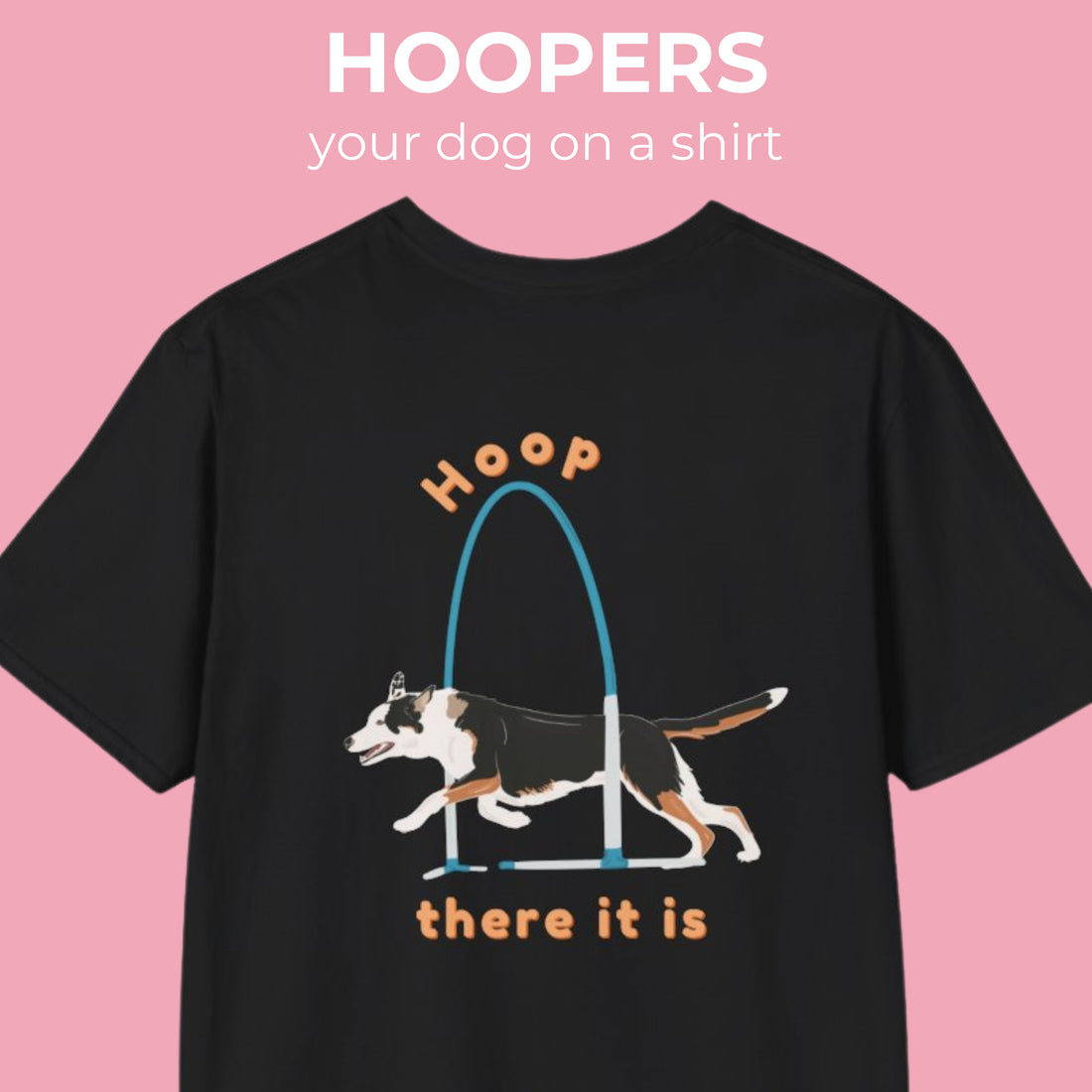 CUSTOM LIMITED EDITION HOOPERS - Tee + digital drawing for print