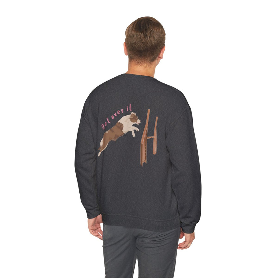 CUSTOM LIMITED EDITION - Get over it jumper + digital drawing for print