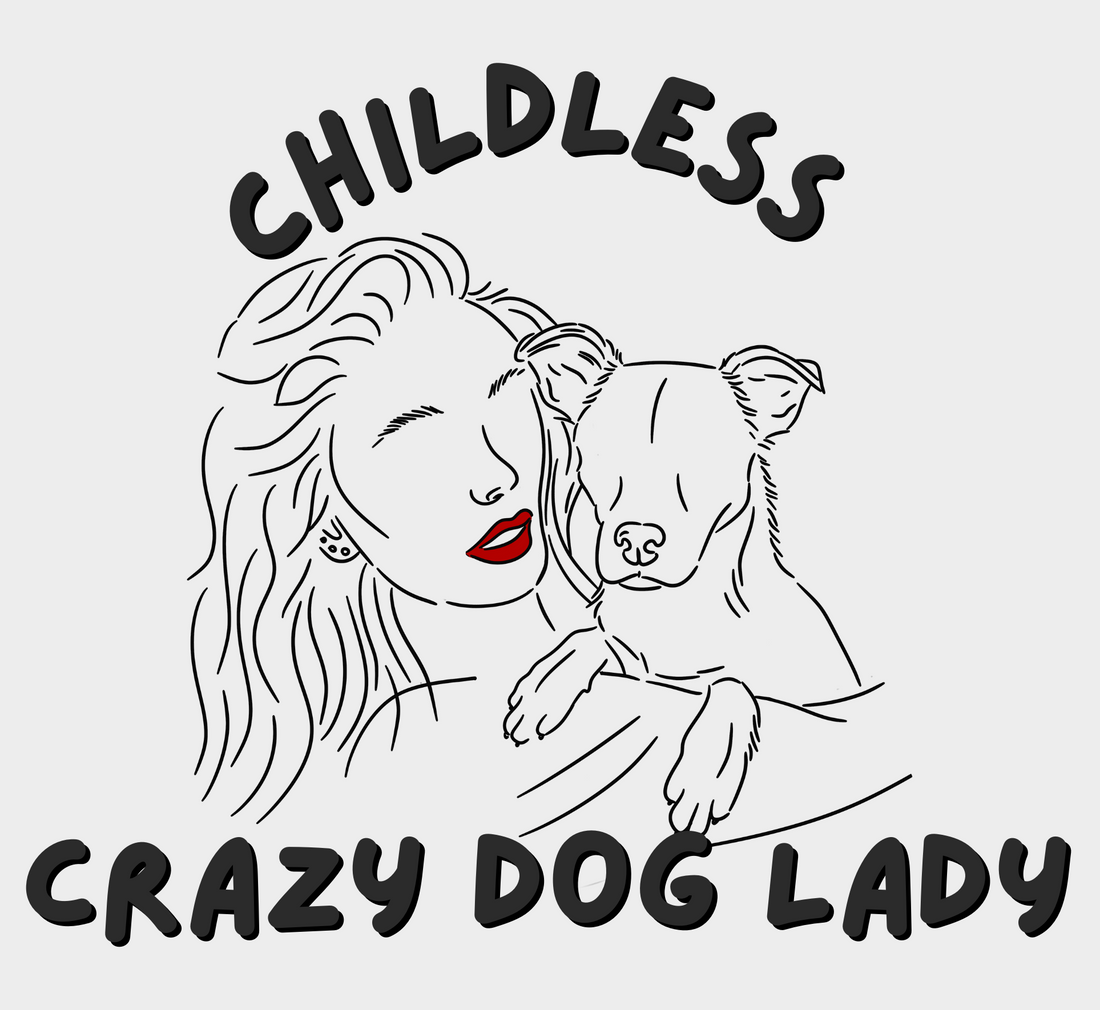 Childless Crazy Dog Lady Tee